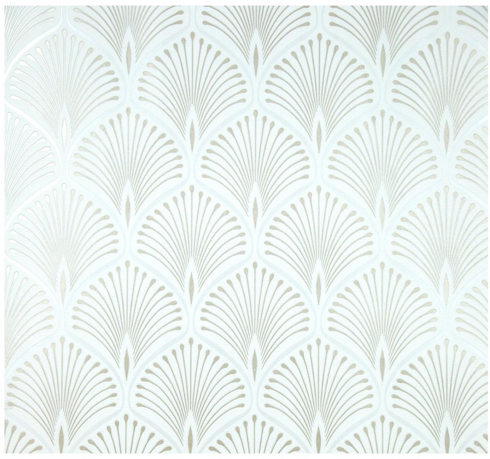 Tapeta w stylu art-deco wachlarze tapety na ścianę