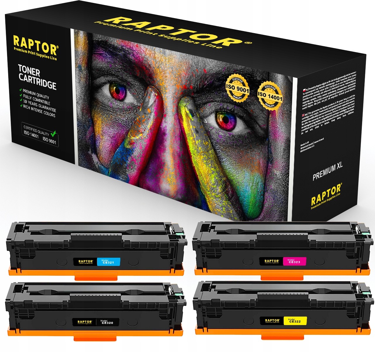 4x Toner do Hp LaserJet Pro CP1526nw CP1527nw 128A