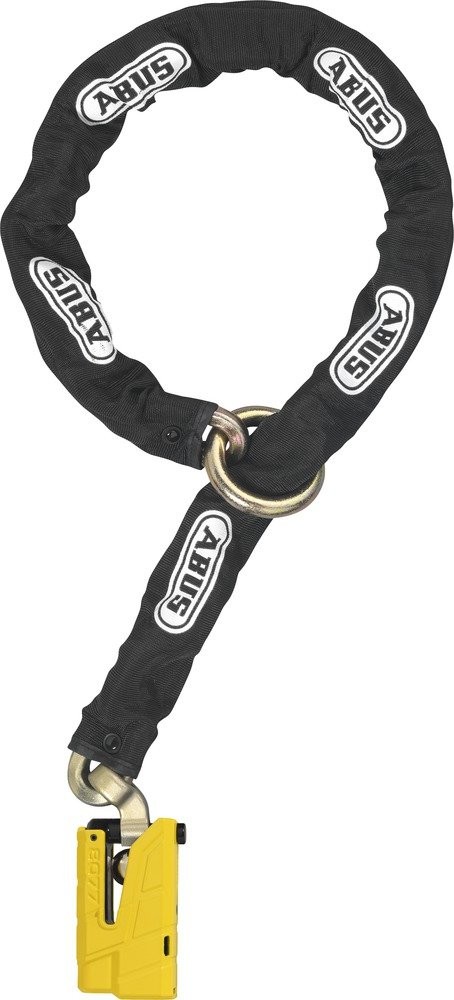Abus Granit Detecto X Plus 8077 Yellow 12KS Black Loop