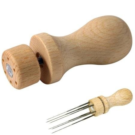 Rayher Hobby Rayher 5362400 igłą do filcu uchwytem,-częściowy, 62 MM, SB-Btl. 1 sztuki 53-624-00