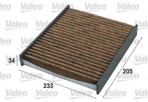 VALEO Filtr, wentylacja przestrzeni pasażerskiej 701011
