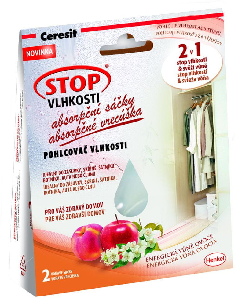 Ceresit woreczki absorpcyjne Stop Wilgoci energetyczne owoce 2 szt