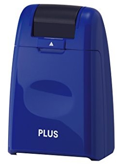 Plus Japan stempel rolkowy maskujący, niebieski, wystarcza na zamaskowanie ok. 50 m IS-500CM BL