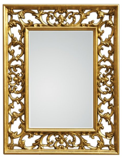 d2.design Lustro wiszące Anros 70x90 złoty 81210