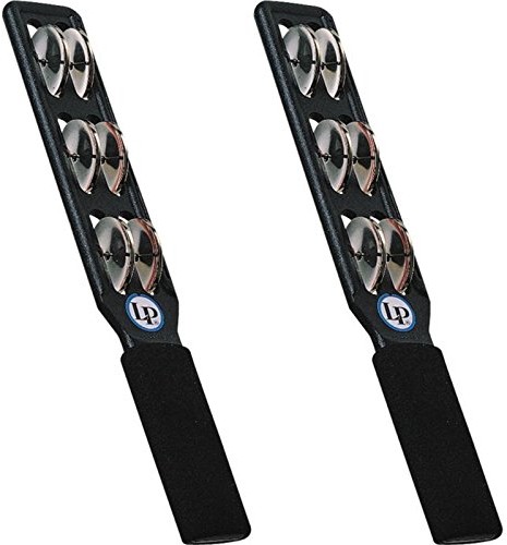 Latin Percussion LP861260 stalowe dżingle - czarne LP861260