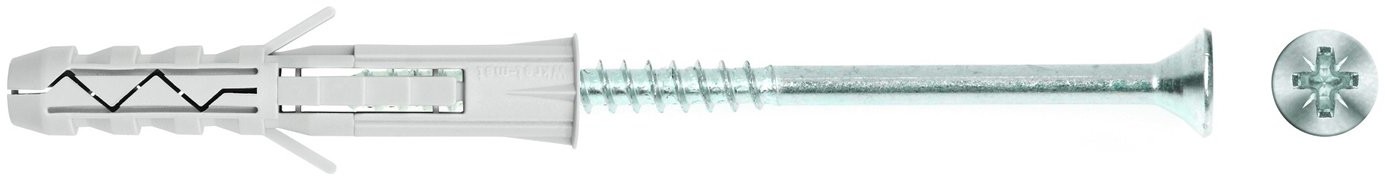 WKRĘT-MET Kołek rozporowy z łbem stożkowym 8 mm x 60 mm