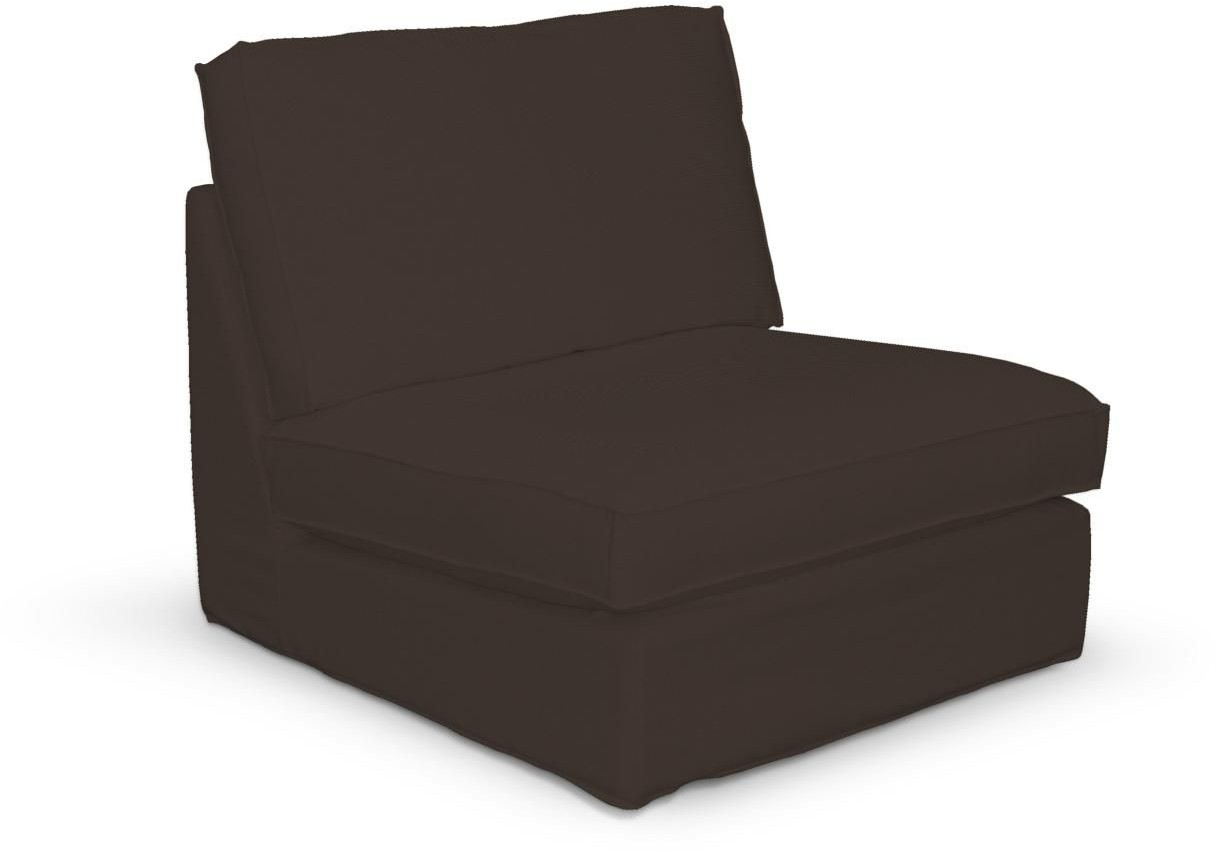 Dekoria Pokrowiec na fotel Kivik Snow White biały) Fotel Kivik Cotton Panama 706-702-34