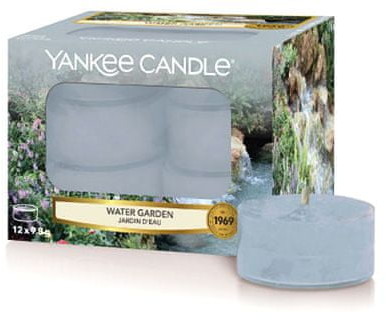 Yankee Candle Świece Tea Ogród wodny 12 szt