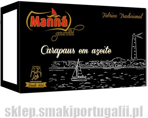Manná gourmet Ostrobok - carapau w oliwie z oliwek 120g Manná GOURMET 659-uniw