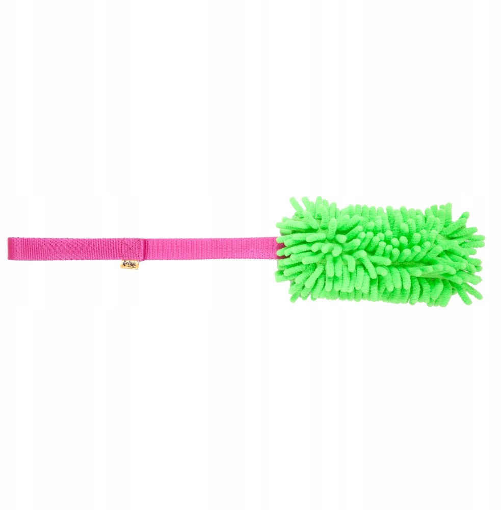 Dingo Szarpak Mop z piszczałką dla psa-ZIELONY Mop
