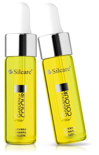 Silcare The Garden of Colour Regenerating Cuticle and Nail Oil Havana Banana Yellow 15ml 78243-uniw