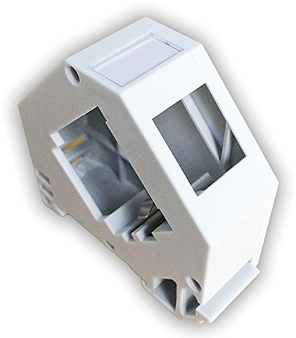 Rotronic ROLINE 26110339 adapter do szyn nośnych Keystone Slim Module Biały 26110339