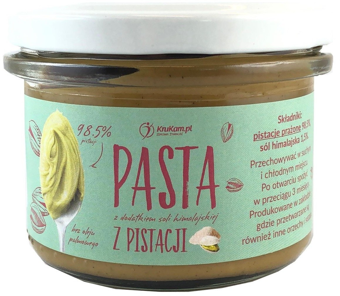 KruKam Pasta z pistacji z solą himalajską 150g