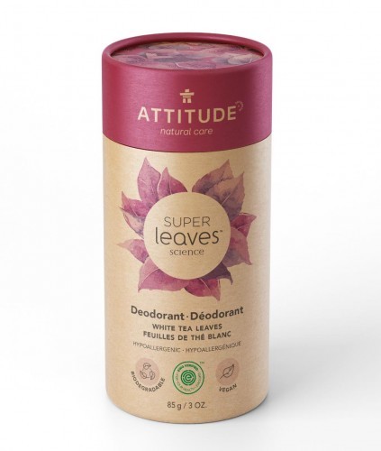 ATTITUDE Attitude, Naturalny Dezodorant, White Tea Leaves,