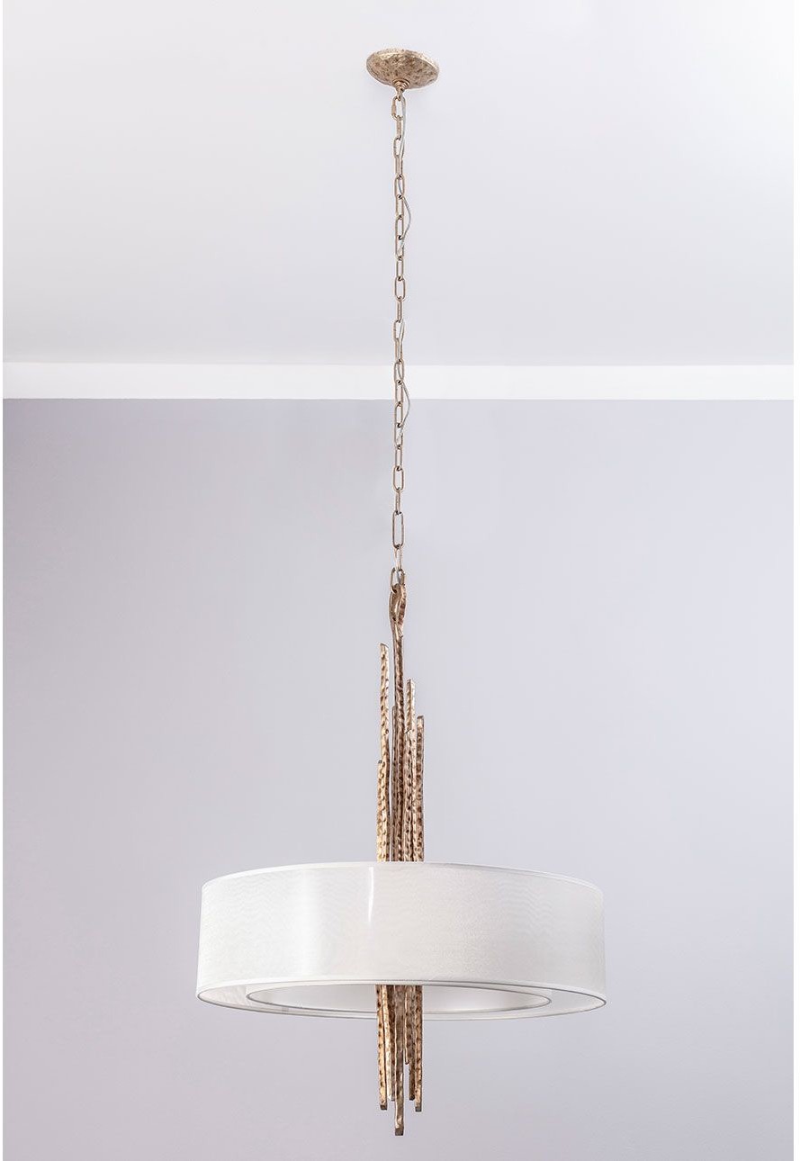 Dekoria Lampa wisząca Spyre Gold 60 cm x 85 cm 813-250
