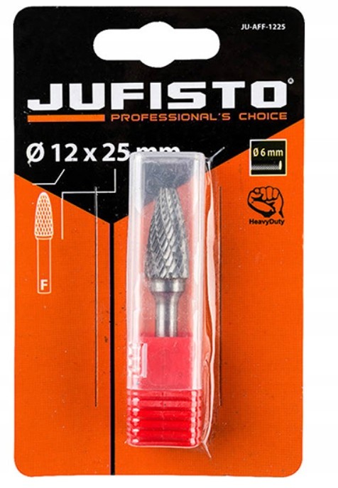 Frez Pilnik Obrotowy Do Metalu Stali 12x25 typ F