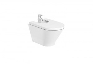 Roca A3570N6S00 GAP ROUND Bidet podwieszany ukryte mocowania) Supraglaze