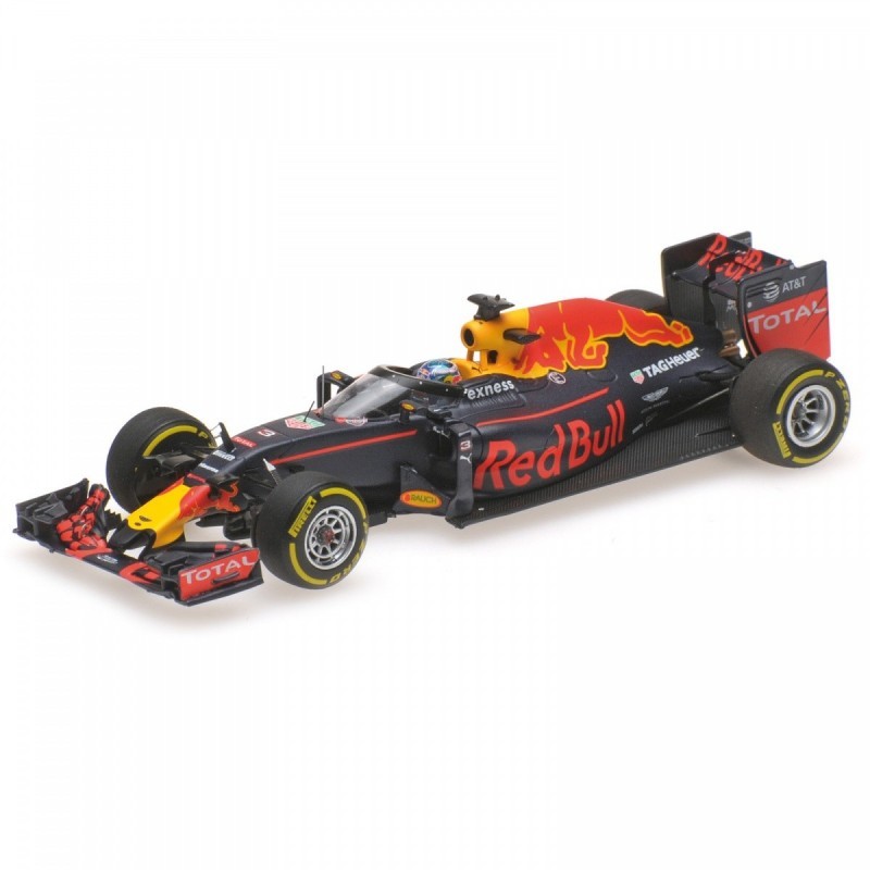 Minichamps Red Bull Racing TAG-Heuer RB12 #3 Daniel Ricciardo Aero Shield Test Free Practice Russian GP 2016