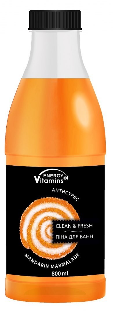 ENERGY OF VITAMINS ENERGY OF VITAMINS Pianka do kąpieli Mandarin Marmalade 800ml 129208
