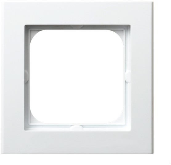 Ospel Ramka pojedyncza Biały - R-1R/00 Sonata