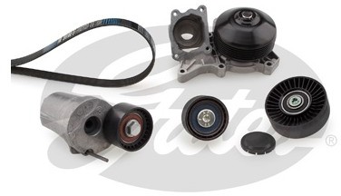 GATES Pompa wodna + zestaw paska klinowego wielorowkowego KP36DPK1698