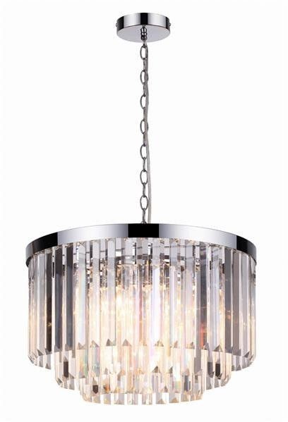 Light Prestige Kryształowa lampa wisząca VETRO śr. 45cm LP-2910/5P-0