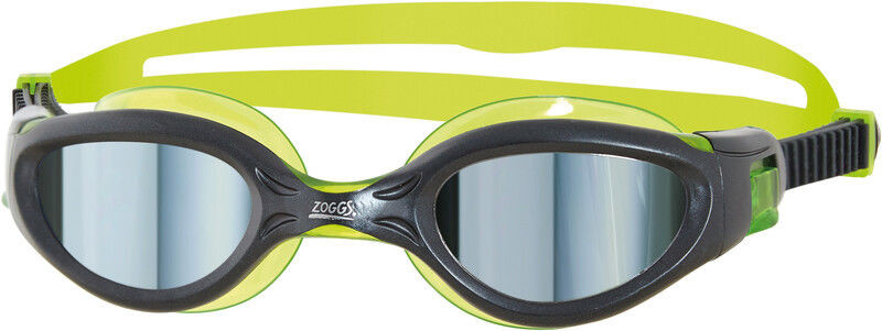 Zoggs Phantom Elite Mirror Okulary pływackie Dzieci, gun metal/green/mirror 2021 Okulary do pływania 311591-BKLMMSM