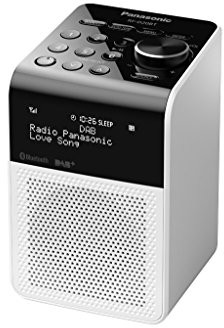 Panasonic RF-d20bteg-K cyfrowego radia DAB + biały RF-D20BTEG-W