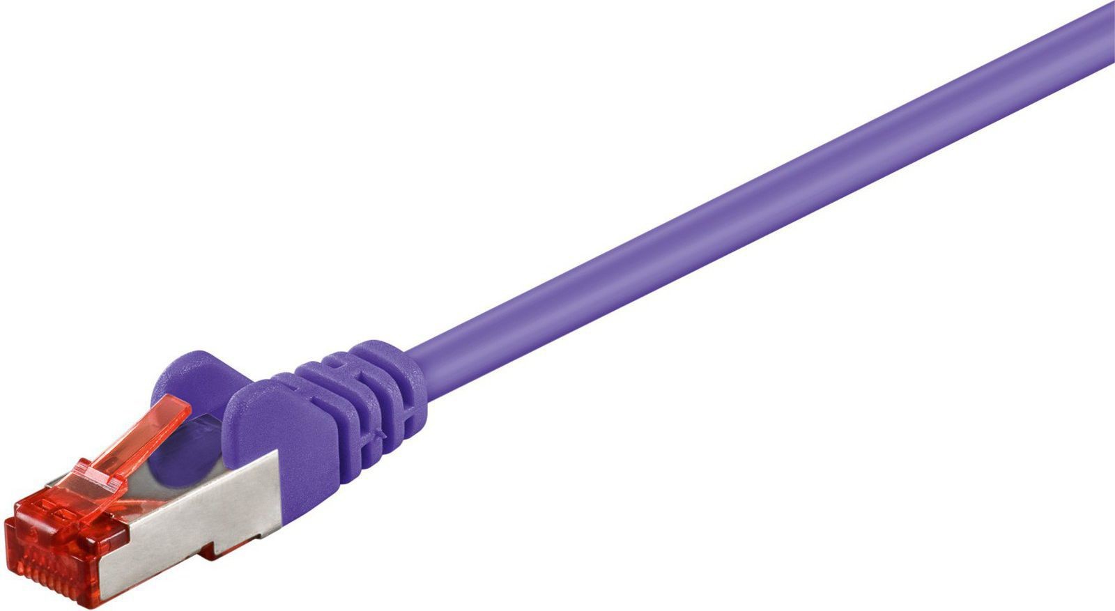 MicroConnect RJ-45/RJ-45 kat.6 S/FTP Fioletowy 3m SSTP603P