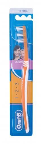Oral-B Oral-B 1-2-3 Classic Medium szczoteczka do zębów 1 szt unisex