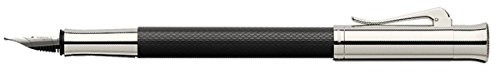Graf von Faber-Castell 146540 fountain Pen gilosz, sprężyna M, czarny 146540