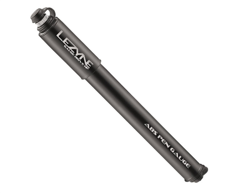 Lezyne Pompka ręczna Gauge Drive HV M ABS z manometrem 90psi dł.średnia 232mm czarna LZN-1-MP-GDHV-V1M04) LZN-1-MP-GDHV-V1M04