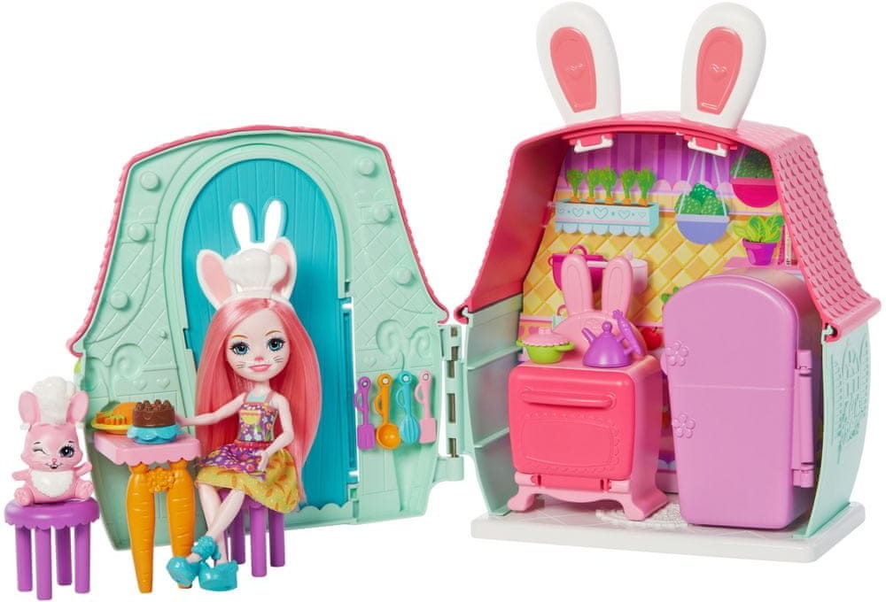 Mattel zestaw Enchantimals Bree Bunny Cottage i Twist # z wartością produktów powyżej 89zł!