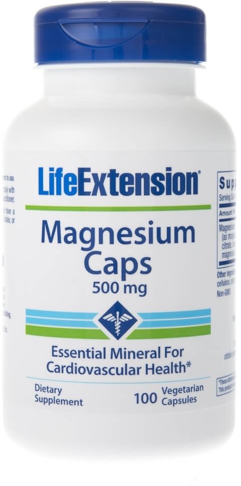 Life Extension Life Extension Cytrynian Magnezu 160 mg - 100 kapsułek