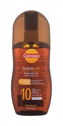 Carroten Carroten Superdry Suncare Oil SPF10 preparat do opalania ciała 125 ml unisex