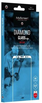 MYSCREEN Szkło DIAMOND GLASS edge Full Glue Black Xiaomi Redmi 10/Redmi 10 Prime