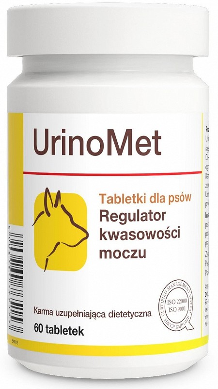 top Dolfos Preparat na drogi moczowe UrinoMet DOG op 60 tabletek