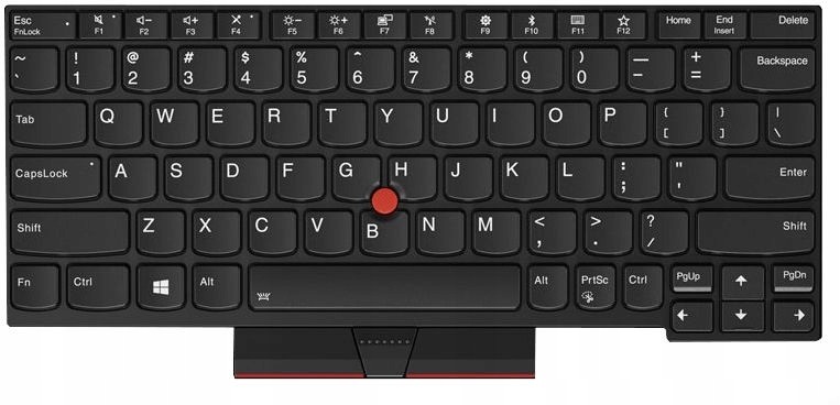 Lenovo Oryginalna klawiatura 01YP148 Uk English