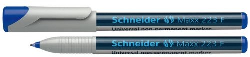 Schneider uniwersalnym marker Maxx 223 NON-Permanent f, 0,7 MM, można przecierać na mokro, niebieski SCHNEIDER 223