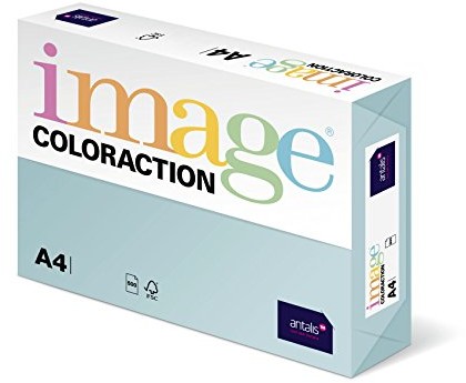 Antalis Własna colorac 838 A 160S 27   papier do kopiowania, DIN A4, 160 G/M, kolor: jasnoniebieski Lagoon  89705
