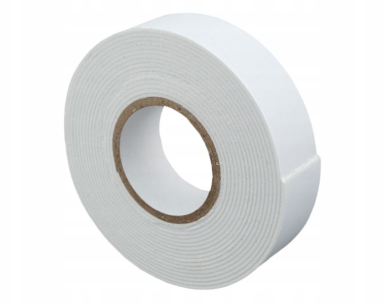 Taśma Montażowa Dwustronna Piankowa Mocna 19mm x3m