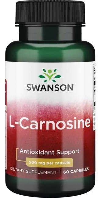 SWANSON L-Carnosine 500 mg (60 kaps.)