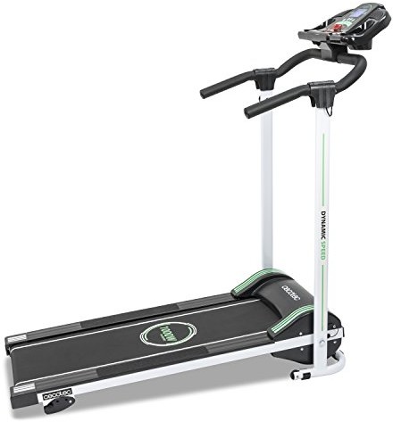 Cecotec RunFit Step. Bieżnia 1000 W z monitorem LED. 12 wstępnie ustawionych programów treningowych. 10 km/h. Wbudowane głośniki. Magnetyczny system bezpieczeństwa.