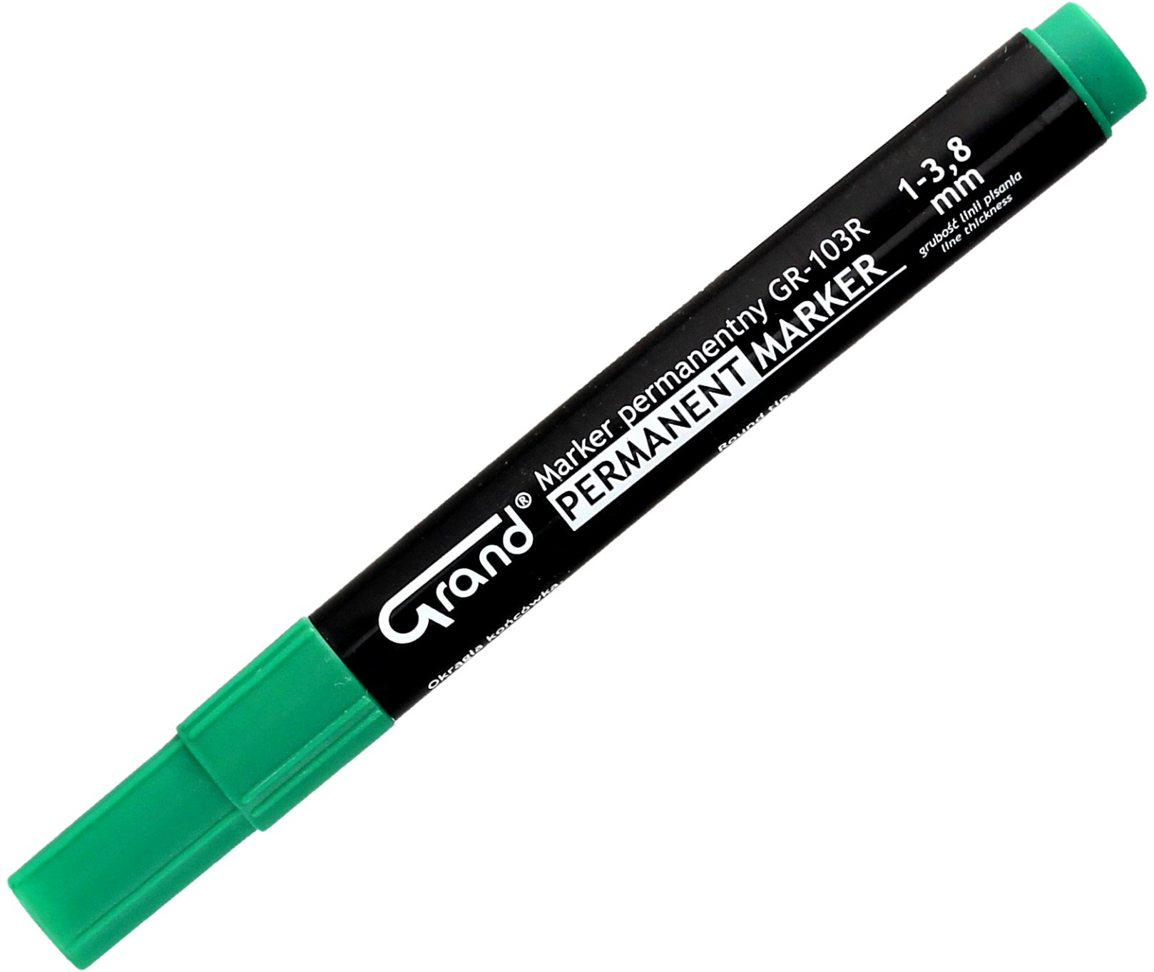 Grand Marker permanentny 2.00mm zielony okrągły GR-103R