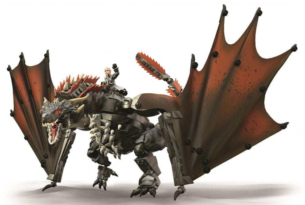 Mega Bloks Gra o Tron Drogon