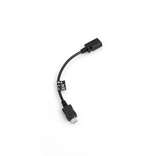 System-S Micro USB (męski) do mini USB (Female) Adapter kabla do transmisji danych kabel ładujący przedłużający 15 cm 53525876