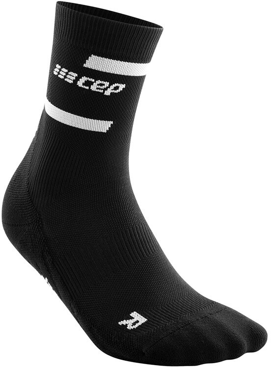 CEP The Run Mid Cut Socks Men, czarny III | EU 39-42 2022 Skarpetki kompresyjne WP3C5R2