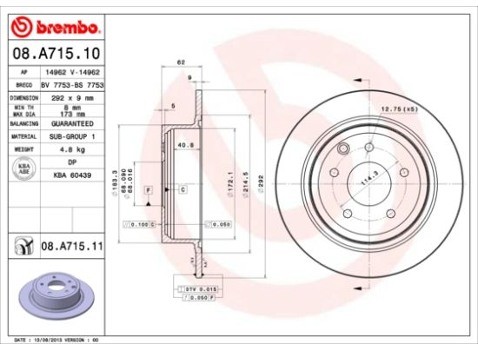 BREMBO 08.A715.11