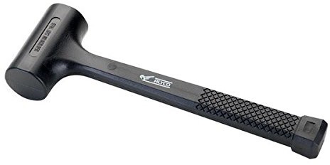 Alyco 196792 Młotek gumowy amortyzujący uderzenia Monoblock 920 gr z poliuretanu 337 mm