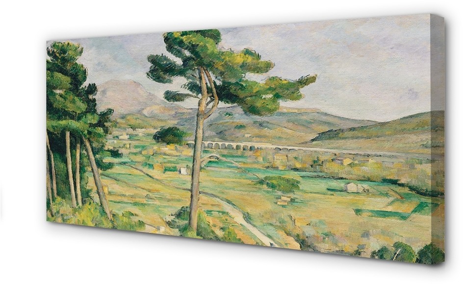 PL Tulup Obrazy na płótnie Sztuka widok łąki 120x60cm